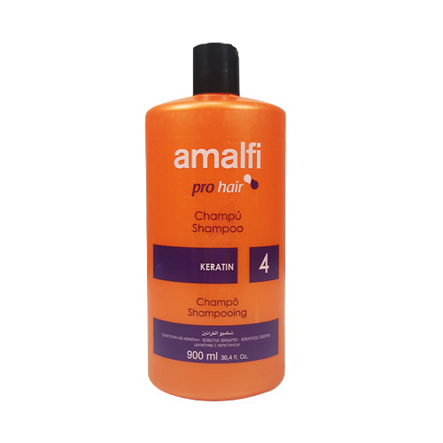 شامپو حرفه ای 900میل کراتین آمالفی -Amalfi Keratin Shampoo, 900 Ml